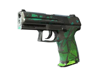 StatTrak™ P2000 | Pulse (Battle-Scarred)