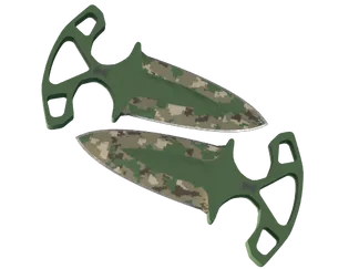 ★ StatTrak™ Shadow Daggers | Forest DDPAT (Minimal Wear)