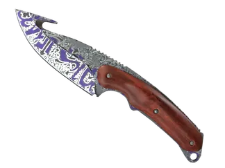 ★ StatTrak™ Gut Knife | Freehand (Well-Worn)