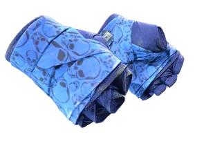 ★ Hand Wraps | Cobalt Skulls (Well-Worn)
