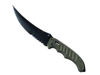 ★ StatTrak™ Flip Knife | Blue Steel (Field-Tested)