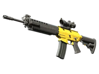 SG 553 | Bulldozer (Field-Tested)