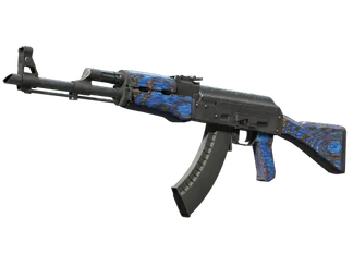 AK-47 | Blue Laminate (Well-Worn)