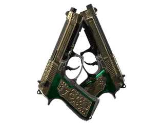 StatTrak™ Dual Berettas | Royal Consorts (Minimal Wear)